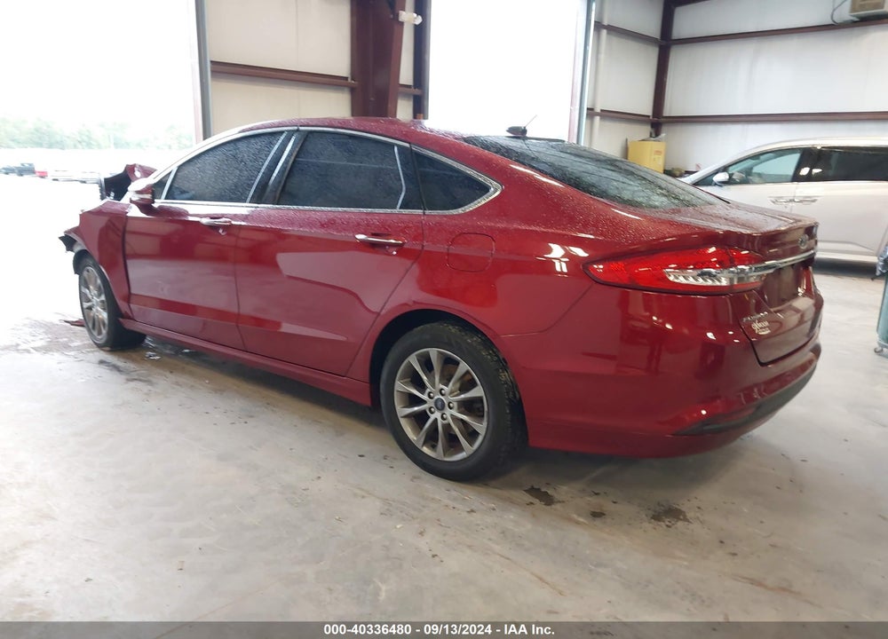 2017 FORD FUSION SE VIN: 3FA6P0HD8HR348286
