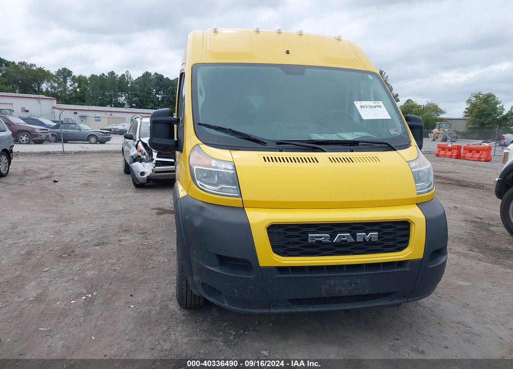 2020 RAM PROMASTER 1500 HIGH ROOF 136 WB VIN: 3C6TRVBG5LE100320