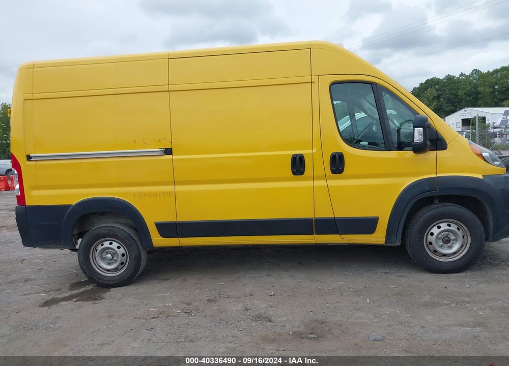 2020 RAM PROMASTER 1500 HIGH ROOF 136 WB VIN: 3C6TRVBG5LE100320