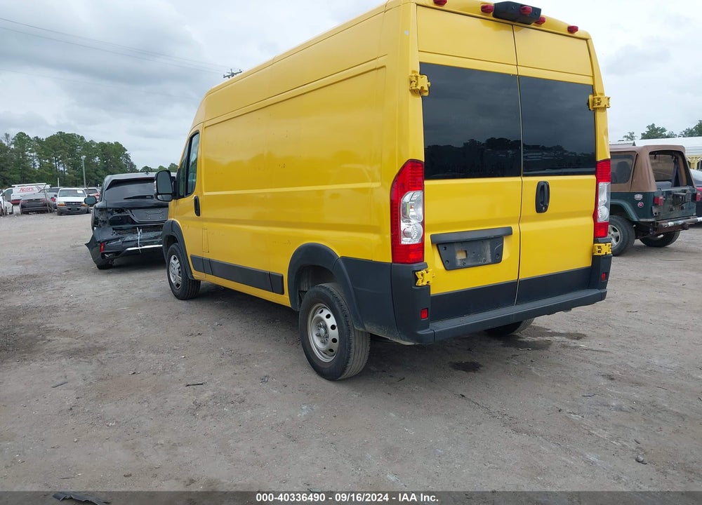2020 RAM PROMASTER 1500 HIGH ROOF 136 WB VIN: 3C6TRVBG5LE100320