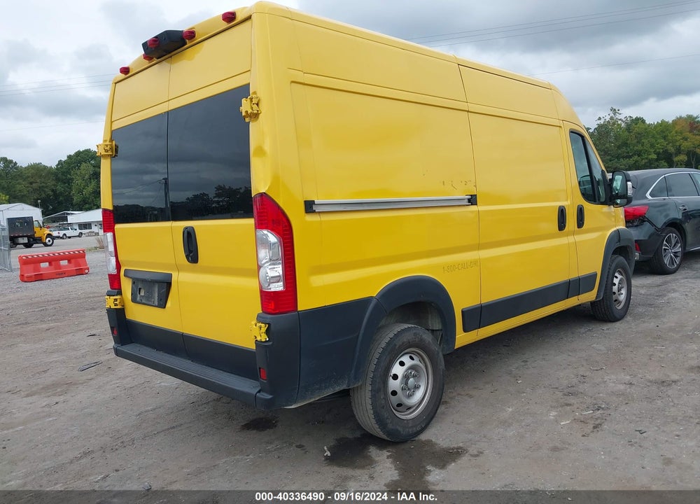 2020 RAM PROMASTER 1500 HIGH ROOF 136 WB VIN: 3C6TRVBG5LE100320