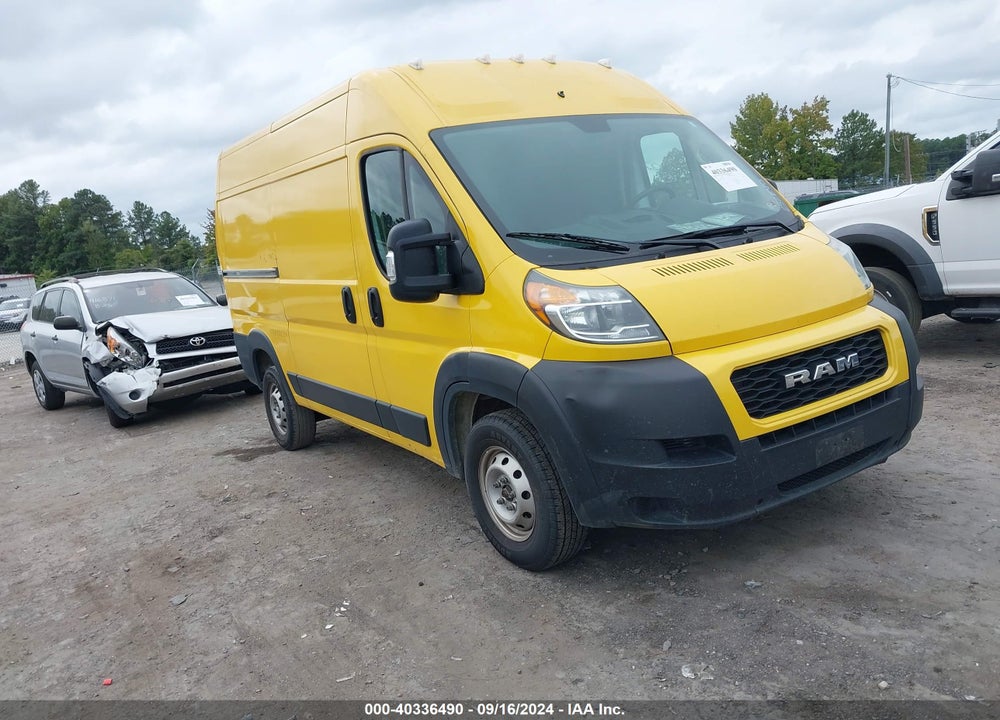 2020 RAM PROMASTER 1500 HIGH ROOF 136 WB VIN: 3C6TRVBG5LE100320