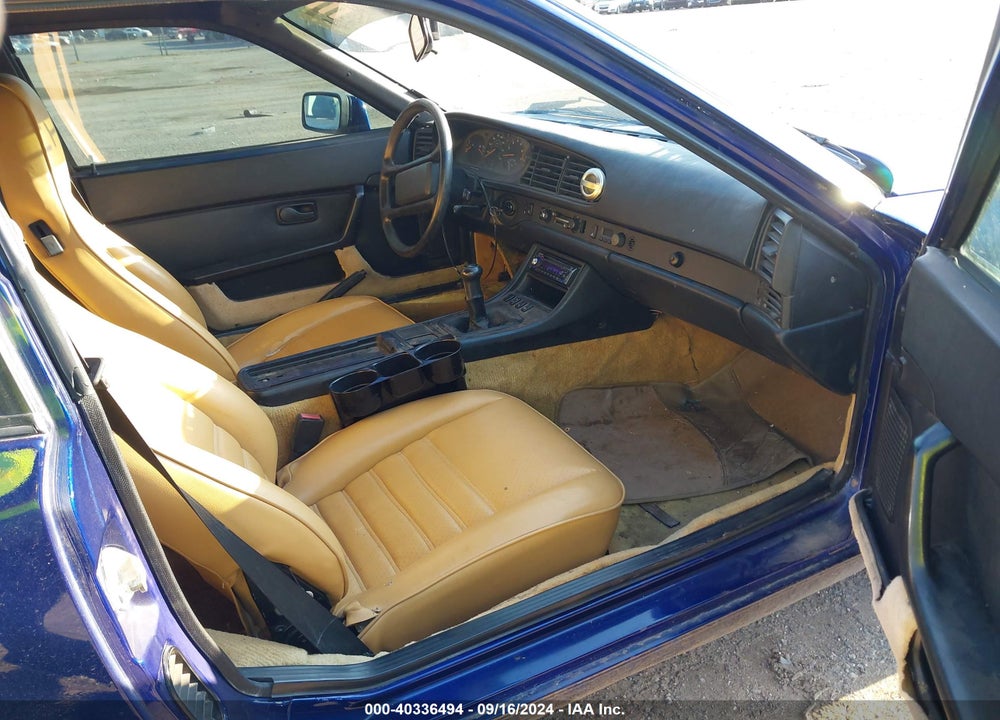 1986 PORSCHE 944 VIN: WP0AA0948GN459796