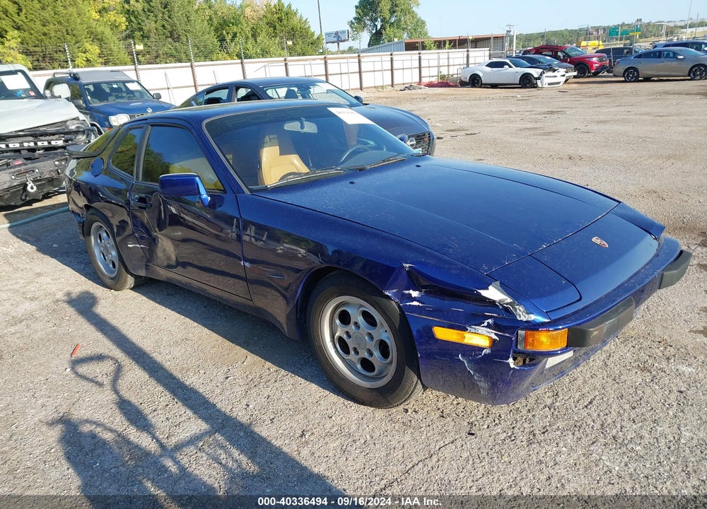 1986 PORSCHE 944 VIN: WP0AA0948GN459796