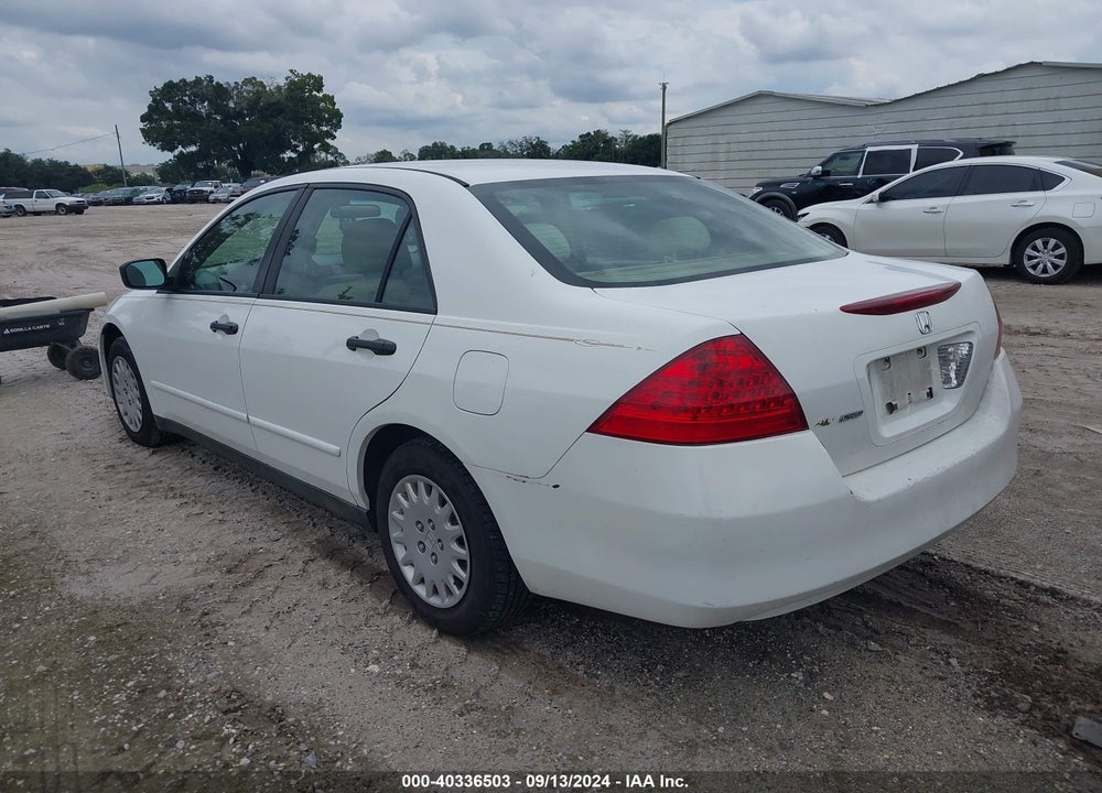 2007 HONDA ACCORD 2.4 VP VIN: 1HGCM56167A201583