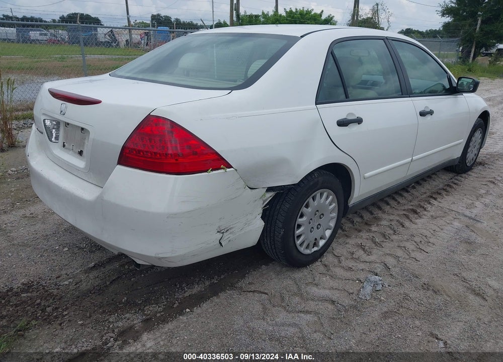 2007 HONDA ACCORD 2.4 VP VIN: 1HGCM56167A201583