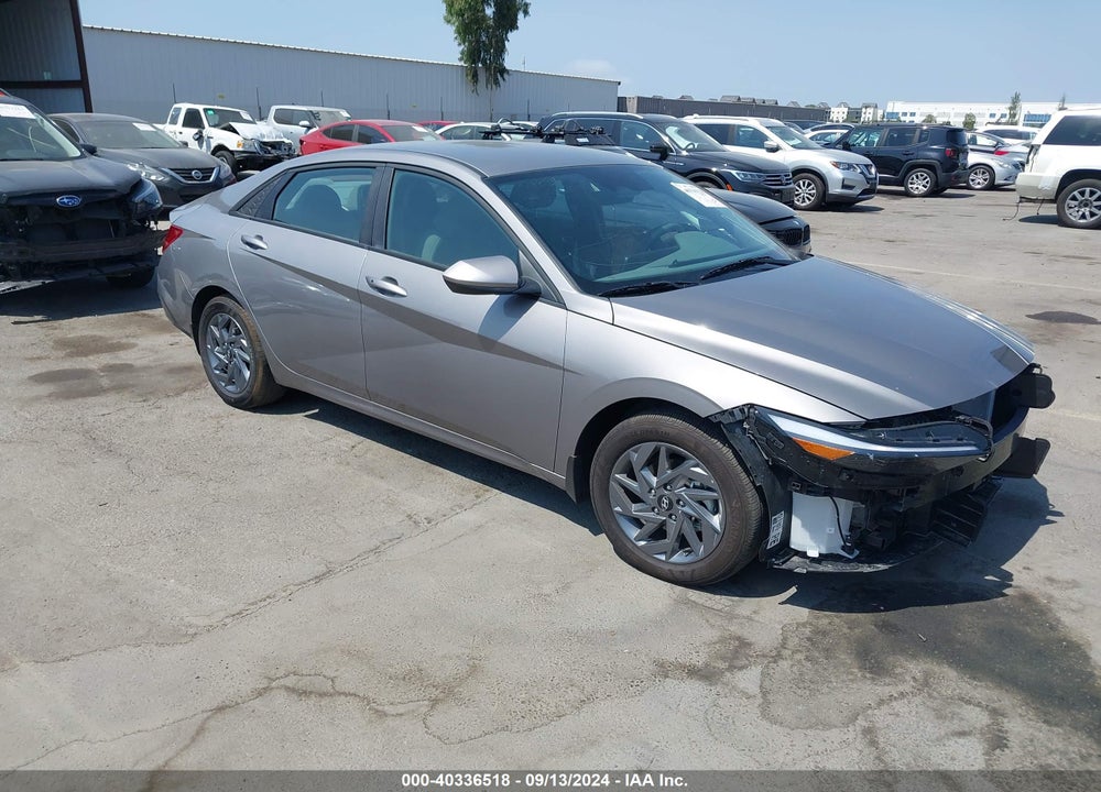 2024 HYUNDAI ELANTRA HYBRID BLUE VIN: KMHLM4DJ1RU104784