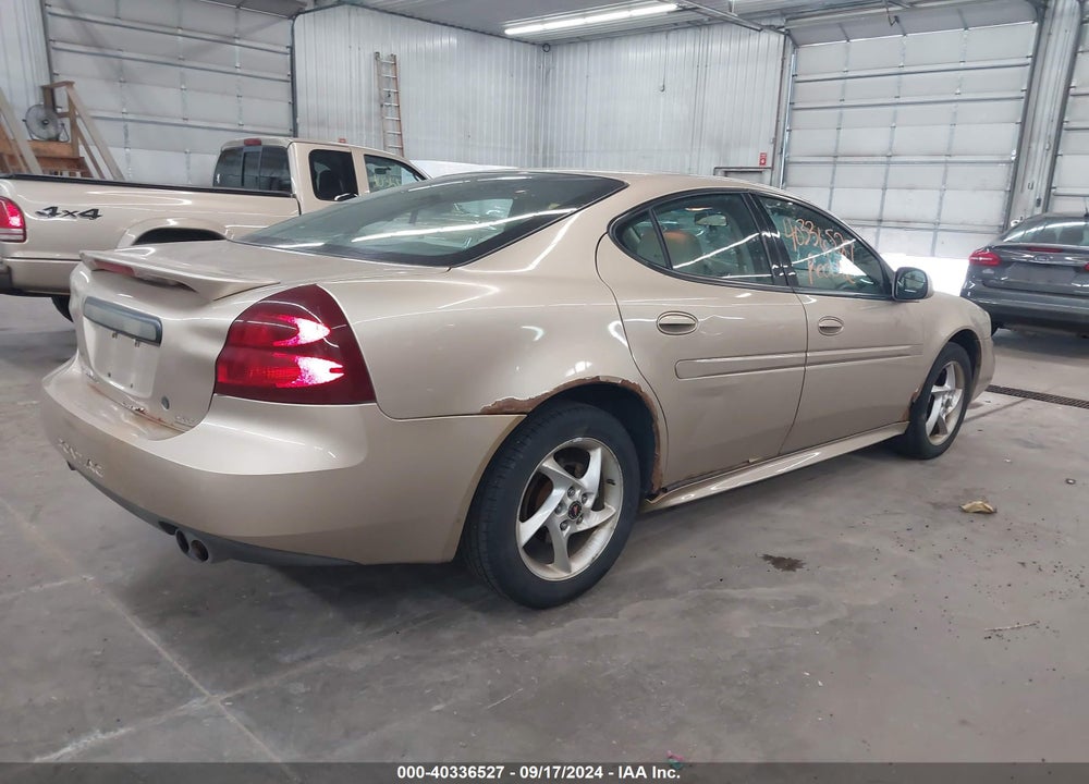 2004 PONTIAC GRAND PRIX GTP VIN: 2G2WR524241299261