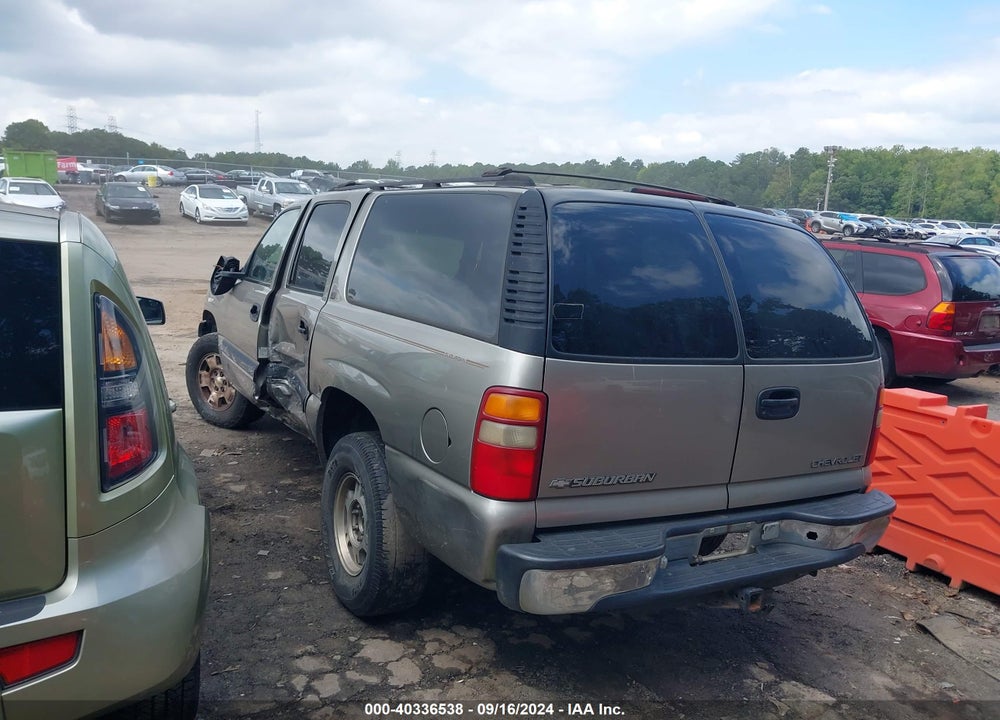 2001 CHEVROLET SUBURBAN 1500 LS VIN: 3GNEC16T31G225554