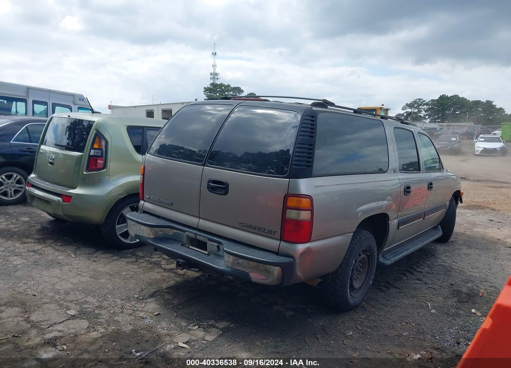 2001 CHEVROLET SUBURBAN 1500 LS VIN: 3GNEC16T31G225554