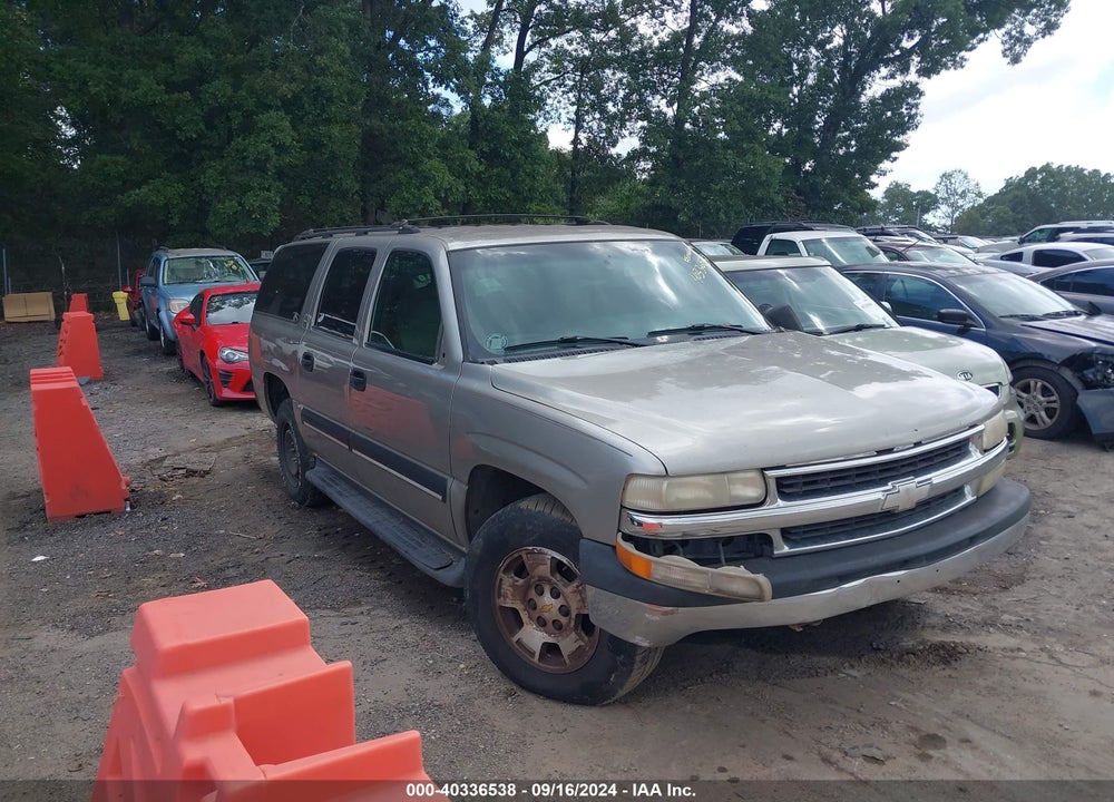 2001 CHEVROLET SUBURBAN 1500 LS VIN: 3GNEC16T31G225554