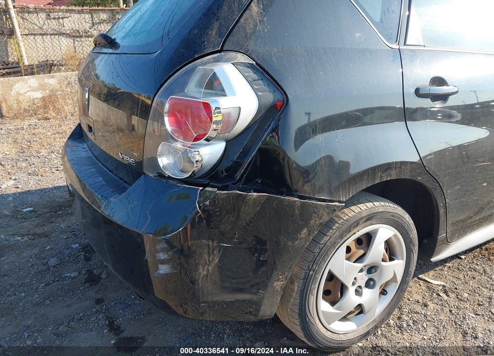 2009 PONTIAC VIBE VIN: 5Y2SP67839Z455596
