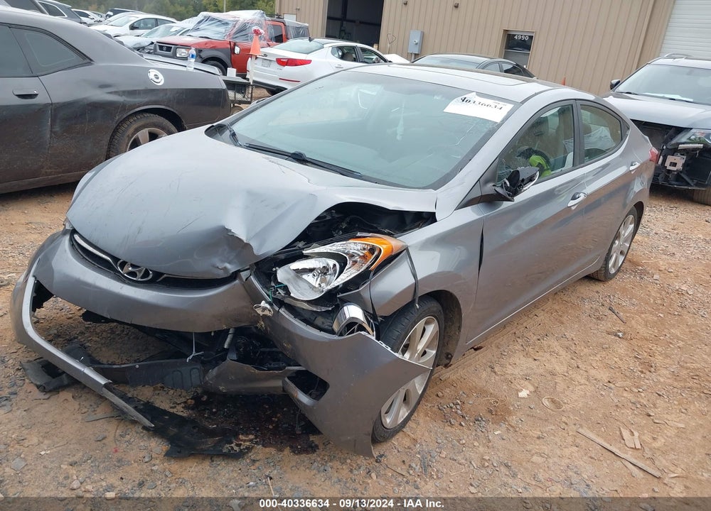 2013 HYUNDAI ELANTRA LIMITED VIN: KMHDH4AE7DU757631