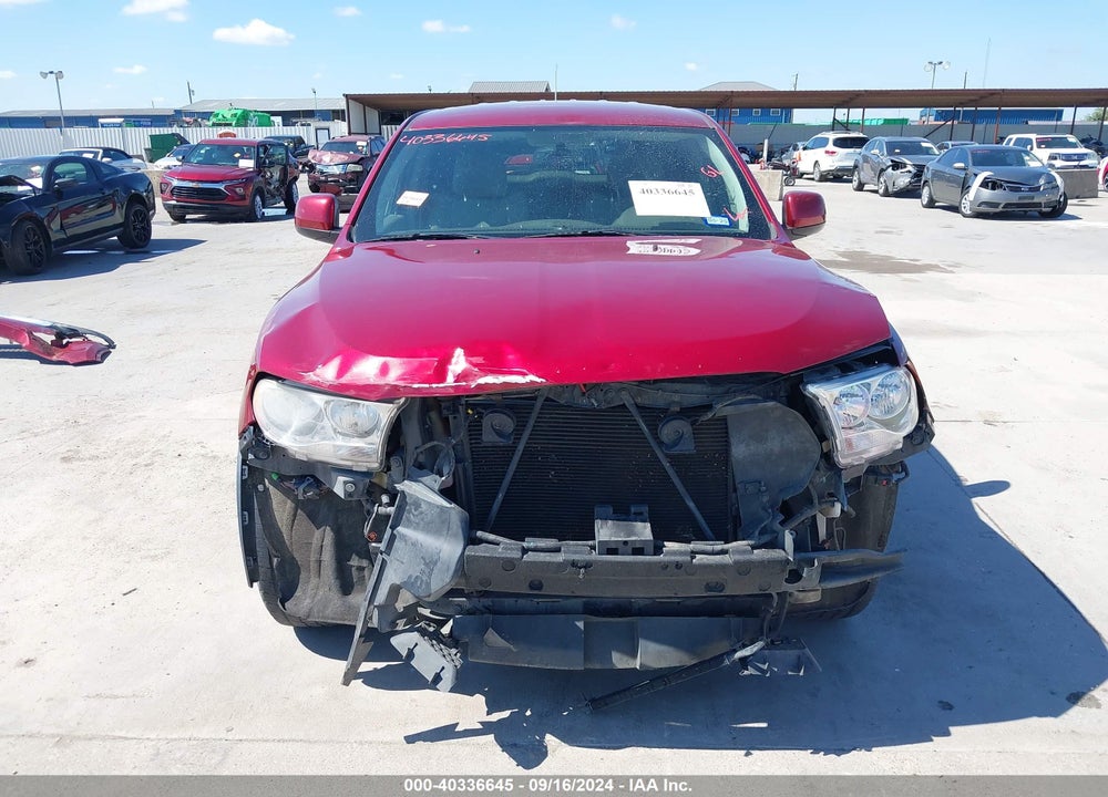 2013 DODGE DURANGO SXT VIN: 1C4RDHAG8DC687741