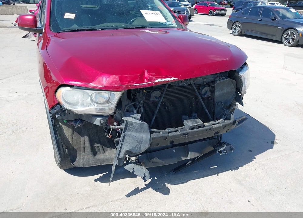 2013 DODGE DURANGO SXT VIN: 1C4RDHAG8DC687741
