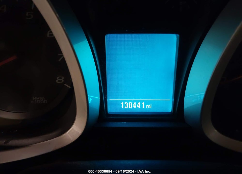2012 CHEVROLET EQUINOX 1LT VIN: 2GNALDEK3C6338203