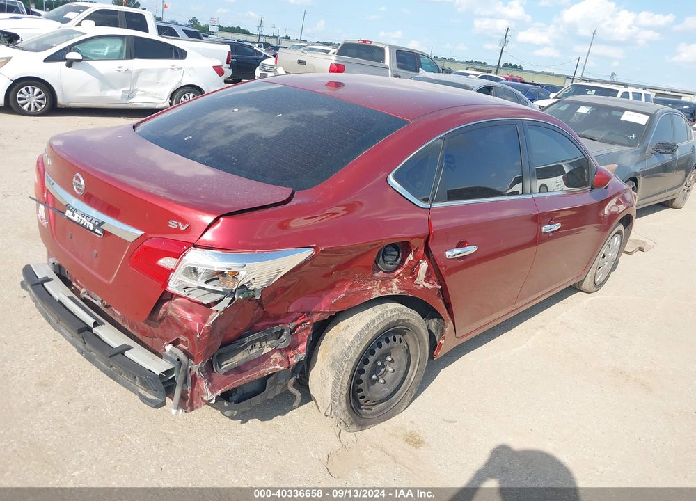 2017 NISSAN SENTRA SV VIN: 3N1AB7AP7HL650870