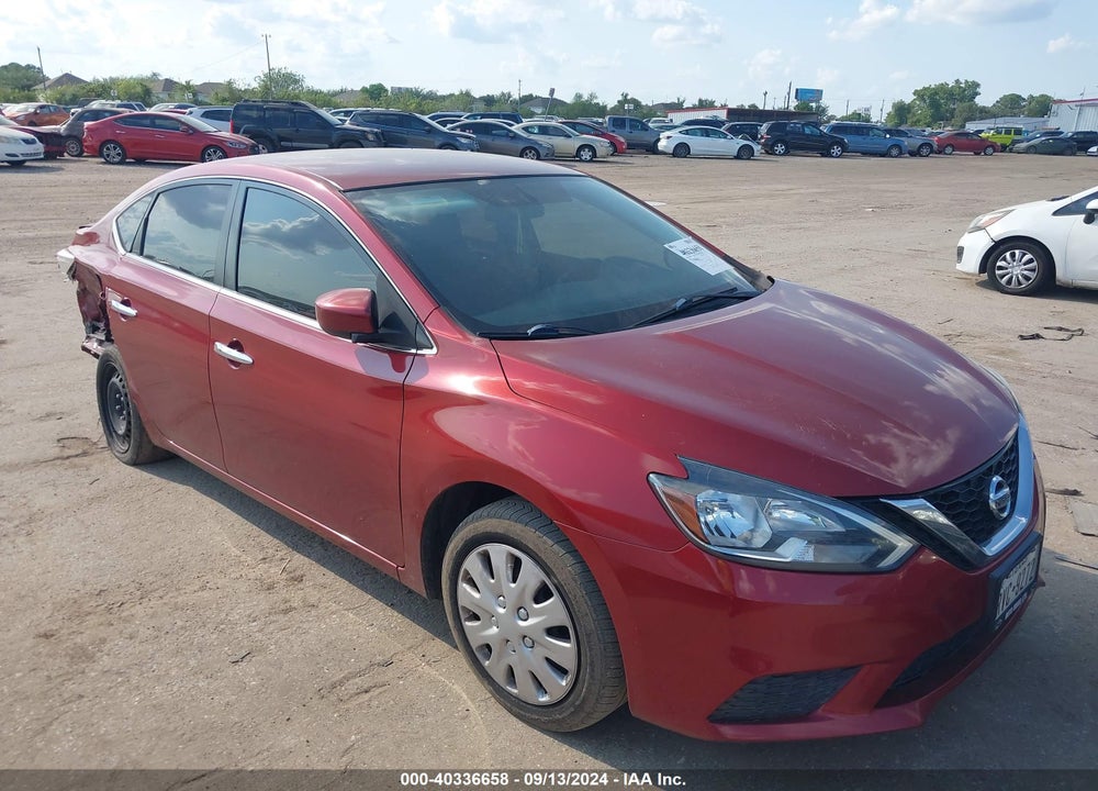 2017 NISSAN SENTRA SV VIN: 3N1AB7AP7HL650870