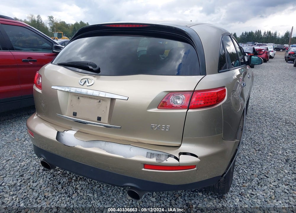 2003 INFINITI FX35 VIN: JNRAS08W83X208274