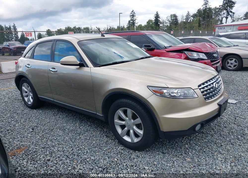 2003 INFINITI FX35 VIN: JNRAS08W83X208274