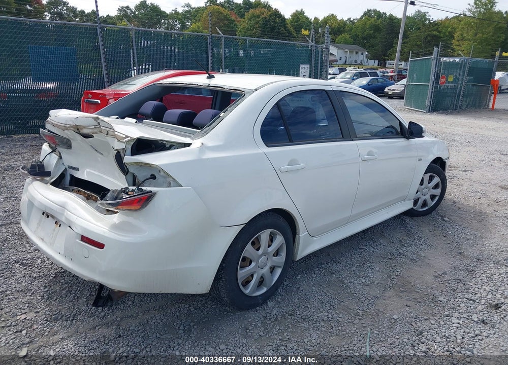 2015 MITSUBISHI LANCER ES VIN: JA32U2FU2FU010287