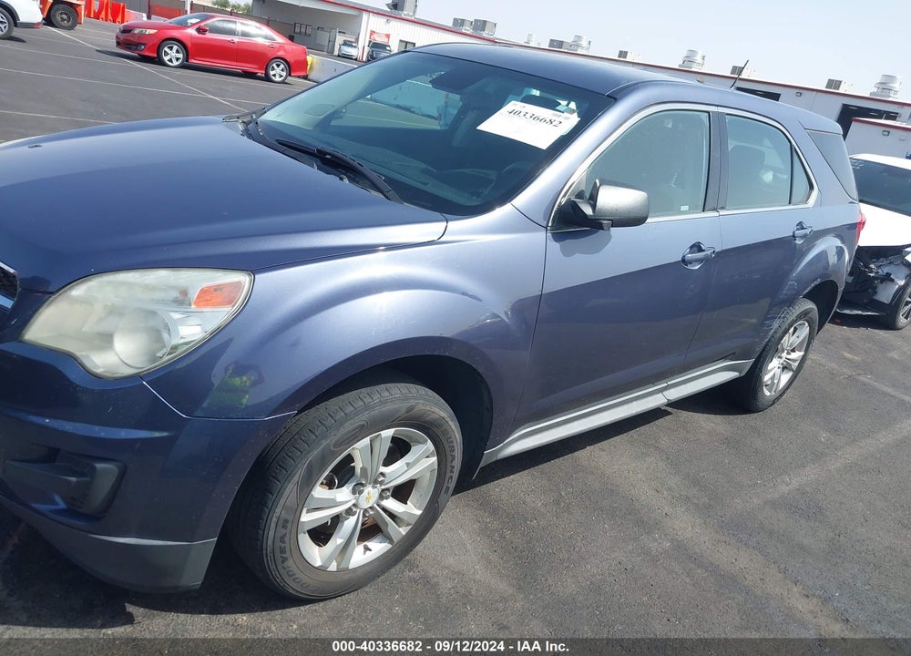 2013 CHEVROLET EQUINOX LS VIN: 2GNALBEK2D6180667