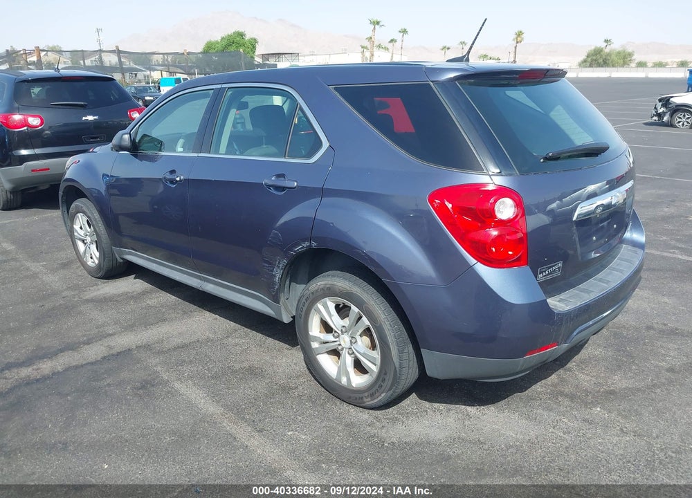 2013 CHEVROLET EQUINOX LS VIN: 2GNALBEK2D6180667