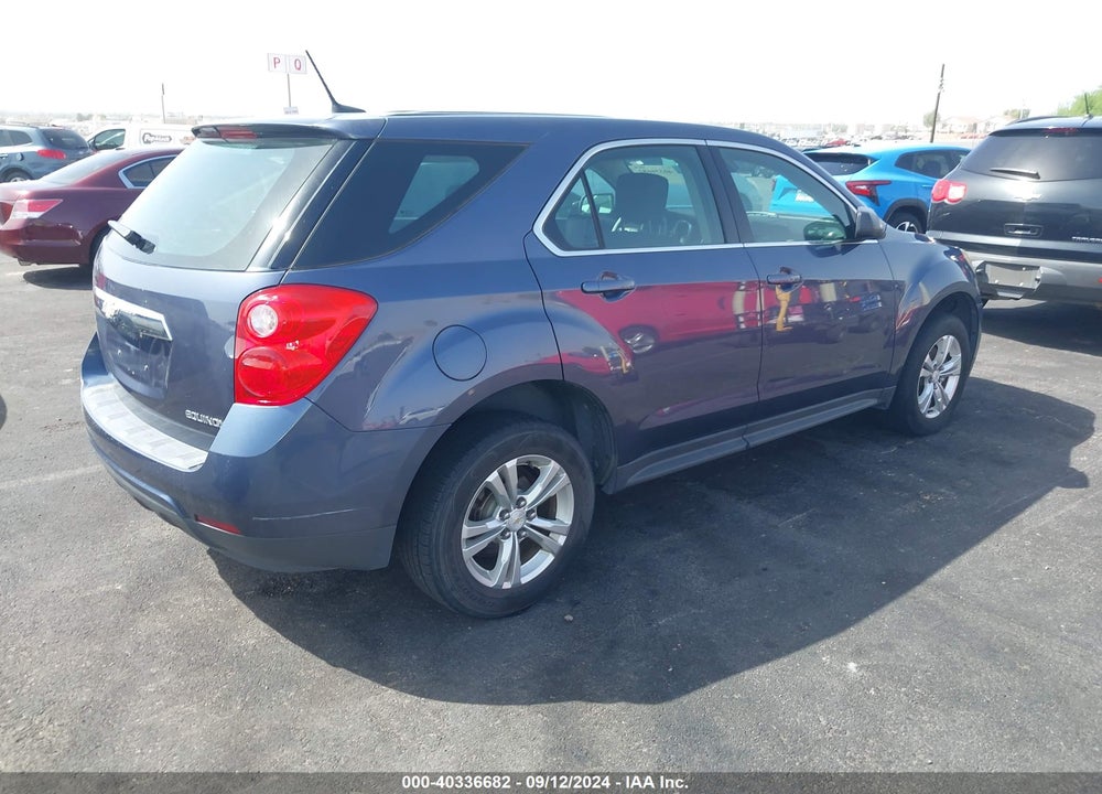 2013 CHEVROLET EQUINOX LS VIN: 2GNALBEK2D6180667