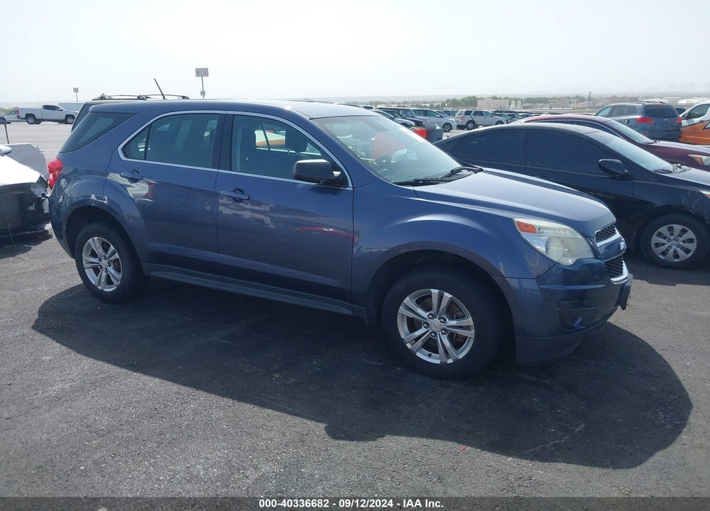 2013 CHEVROLET EQUINOX LS VIN: 2GNALBEK2D6180667