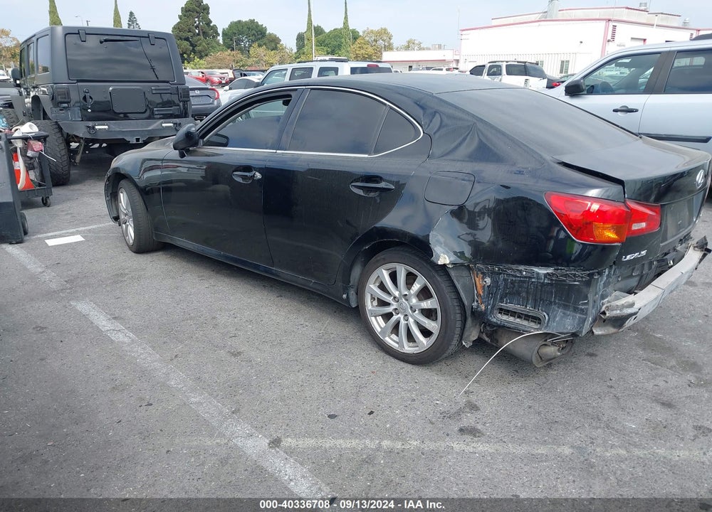 2006 LEXUS IS 250 VIN: JTHCK262762006904