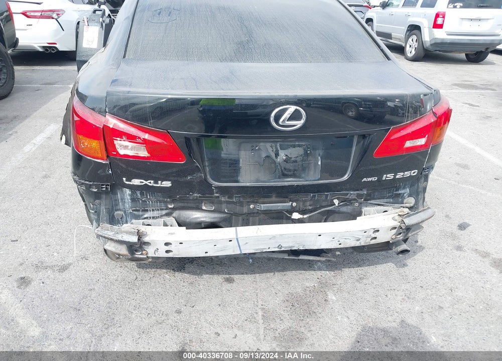 2006 LEXUS IS 250 VIN: JTHCK262762006904