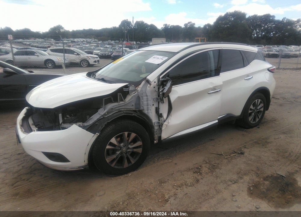 2015 NISSAN MURANO SV VIN: 5N1AZ2MH6FN227304