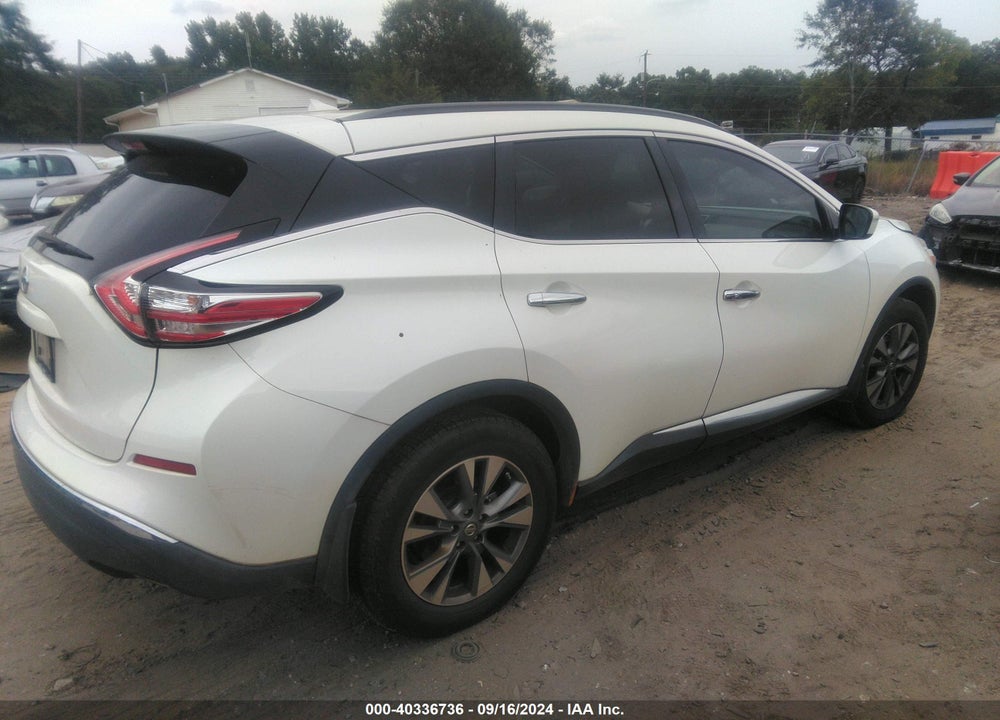 2015 NISSAN MURANO SV VIN: 5N1AZ2MH6FN227304