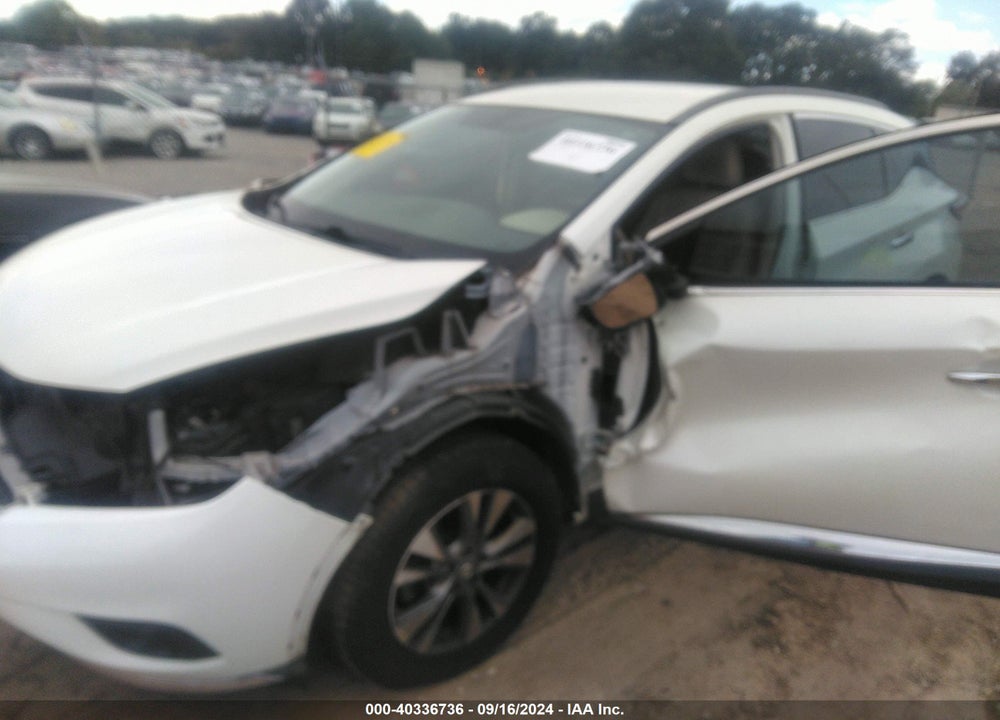 2015 NISSAN MURANO SV VIN: 5N1AZ2MH6FN227304