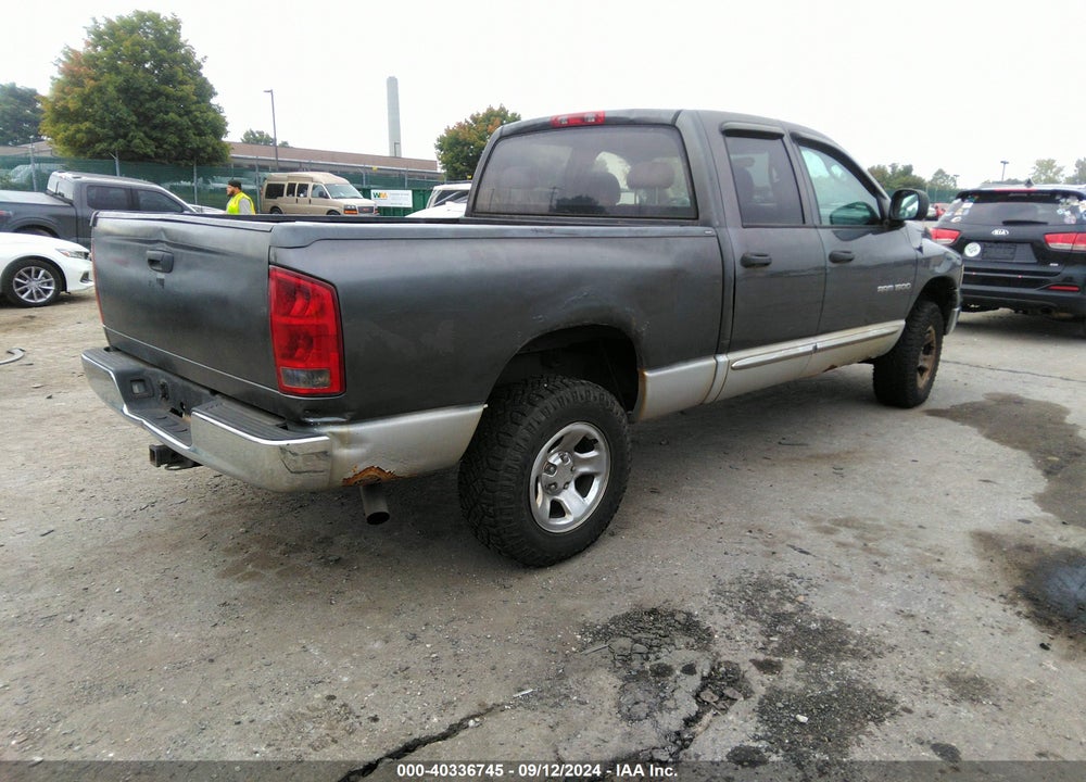 2004 DODGE RAM 1500 SLT/LARAMIE VIN: 1D7HU18N04S560405