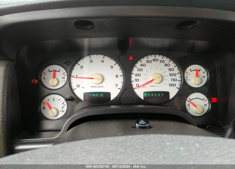 2004 DODGE RAM 1500 SLT/LARAMIE VIN: 1D7HU18N04S560405