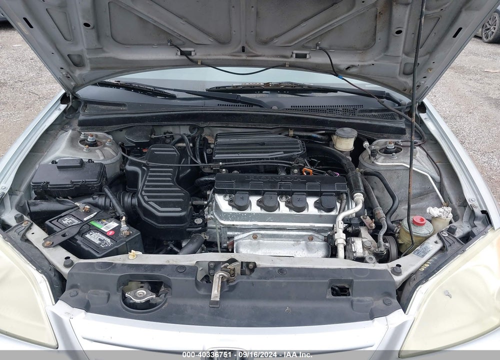 2002 HONDA CIVIC LX VIN: 2HGES16502H564336