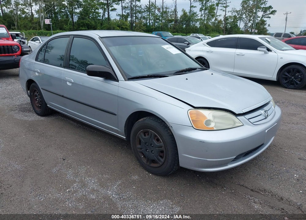 2002 HONDA CIVIC LX VIN: 2HGES16502H564336