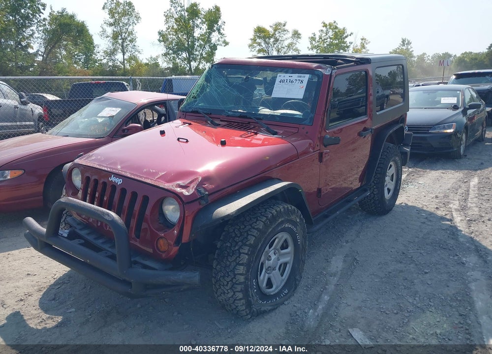 2012 JEEP WRANGLER SPORT VIN: 1C4AJWAG6CL270305