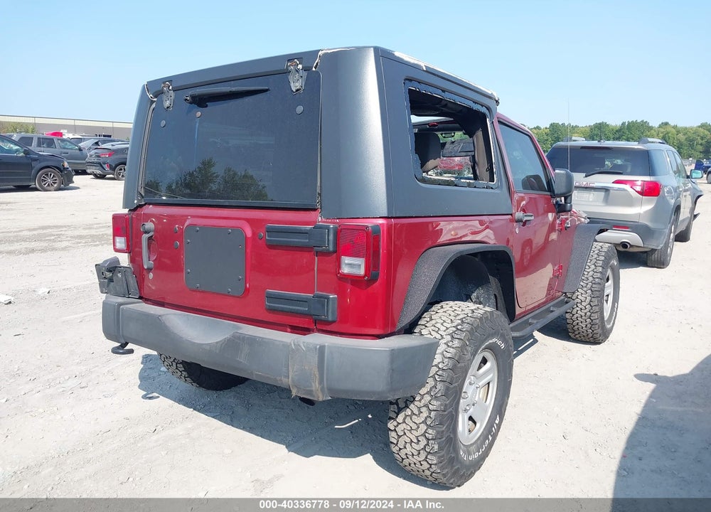 2012 JEEP WRANGLER SPORT VIN: 1C4AJWAG6CL270305