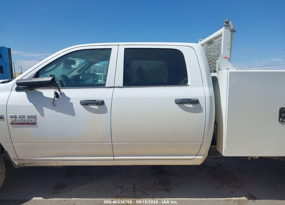 2018 RAM 3500 TRADESMAN  4X4 8' BOX VIN: 3C63R3GJ9JG393150