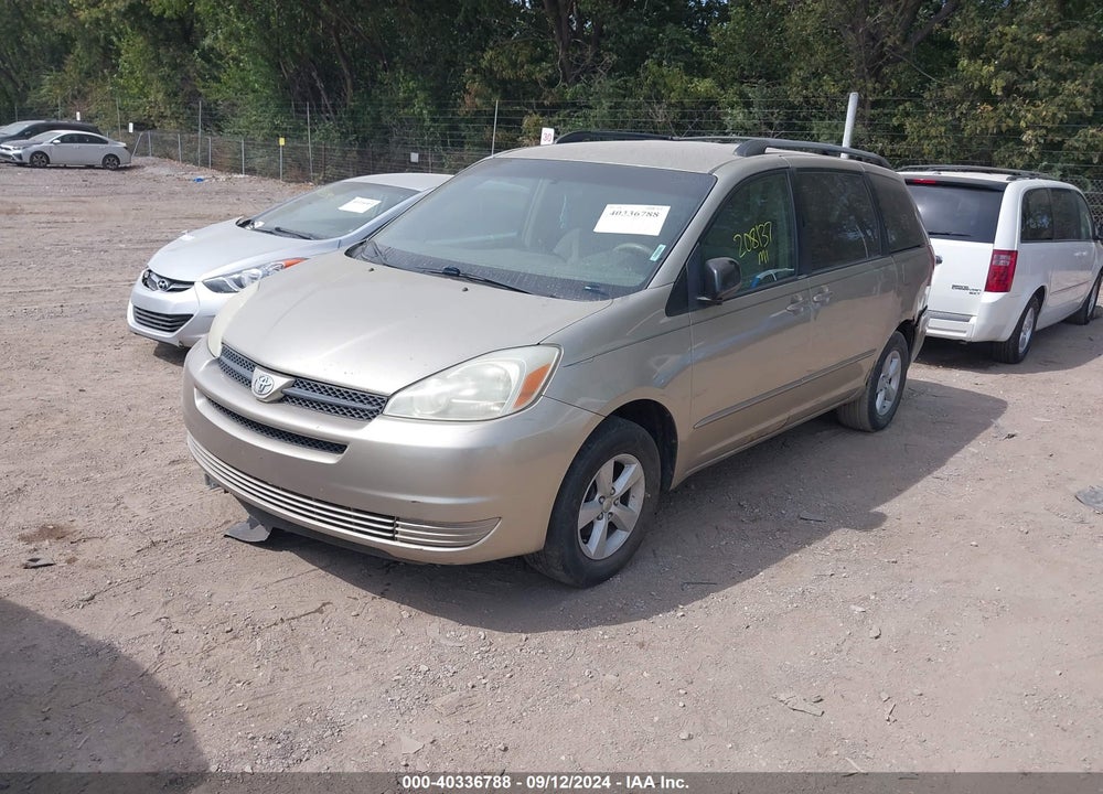 2004 TOYOTA SIENNA LE VIN: 5TDZA23C94S013077