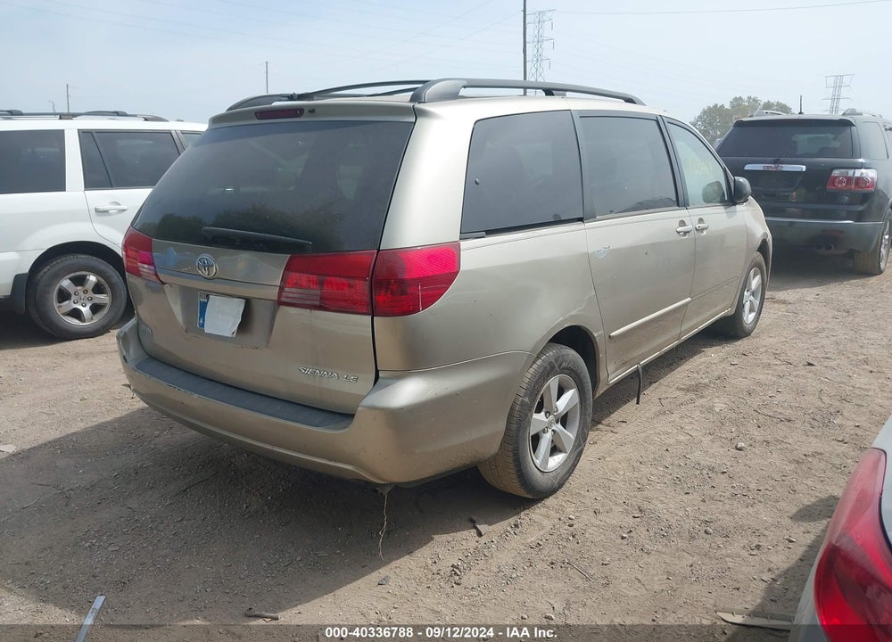 2004 TOYOTA SIENNA LE VIN: 5TDZA23C94S013077