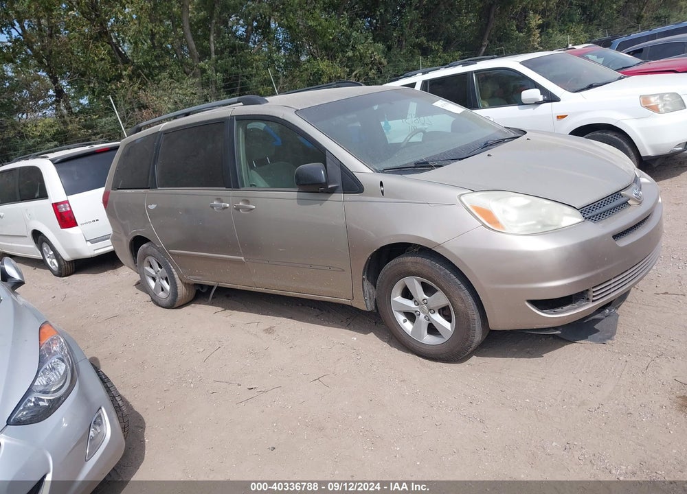 2004 TOYOTA SIENNA LE VIN: 5TDZA23C94S013077