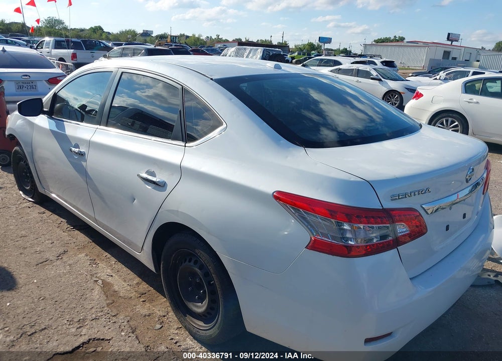 2015 NISSAN SENTRA FE+ S/S/SL/SR/SV VIN: 3N1AB7AP4FY246201