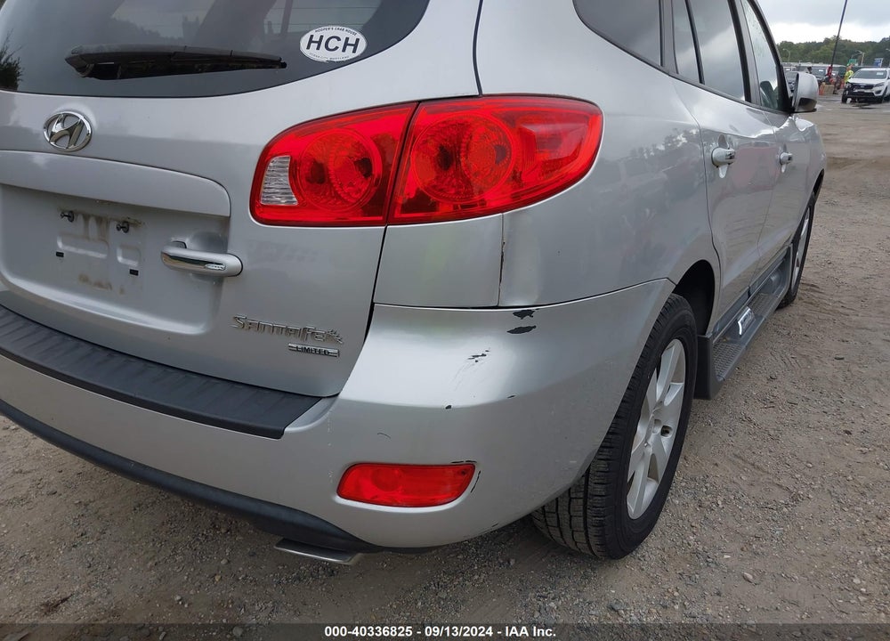 2008 HYUNDAI SANTA FE LIMITED/SE VIN: 5NMSH13EX8H136095