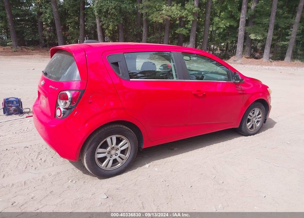 2016 CHEVROLET SONIC LT AUTO VIN: 1G1JC6SH0G4145200
