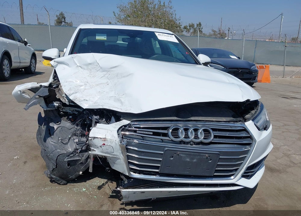 2017 AUDI A4 2.0T PREMIUM VIN: WAUFNAF40HN023575