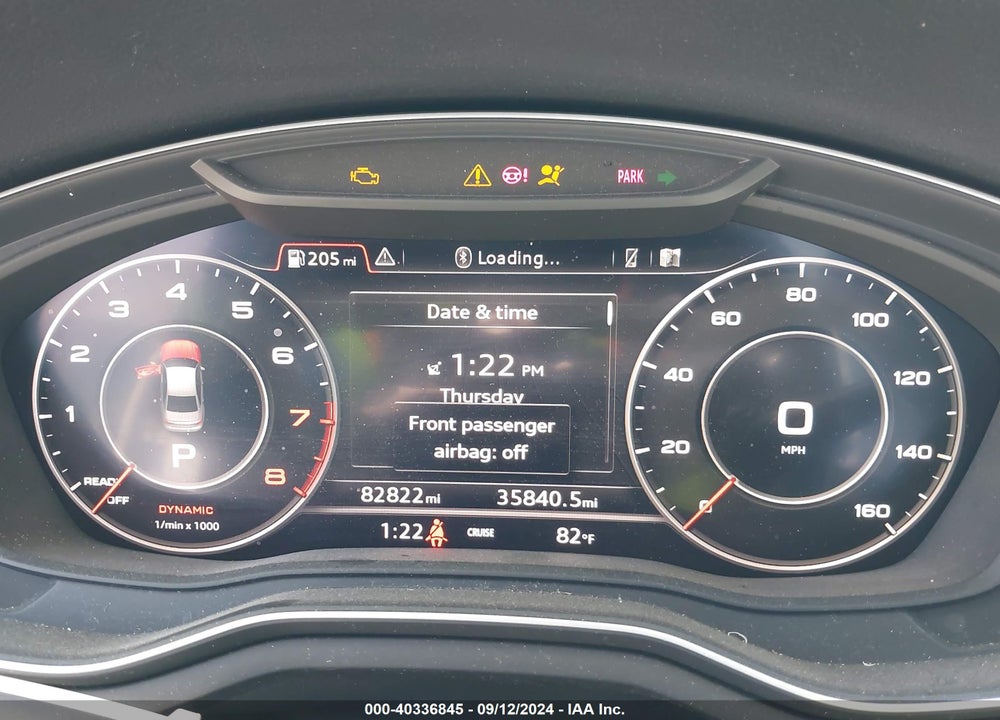 2017 AUDI A4 2.0T PREMIUM VIN: WAUFNAF40HN023575