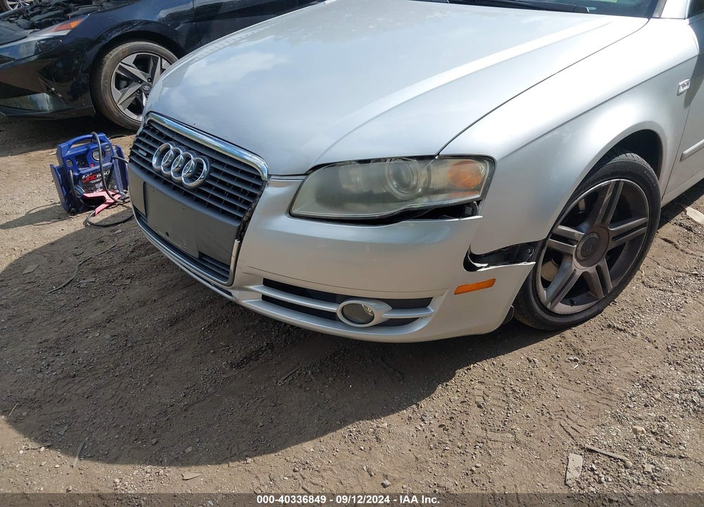 2007 AUDI A4 2.0T VIN: WAUDF98E57A105817